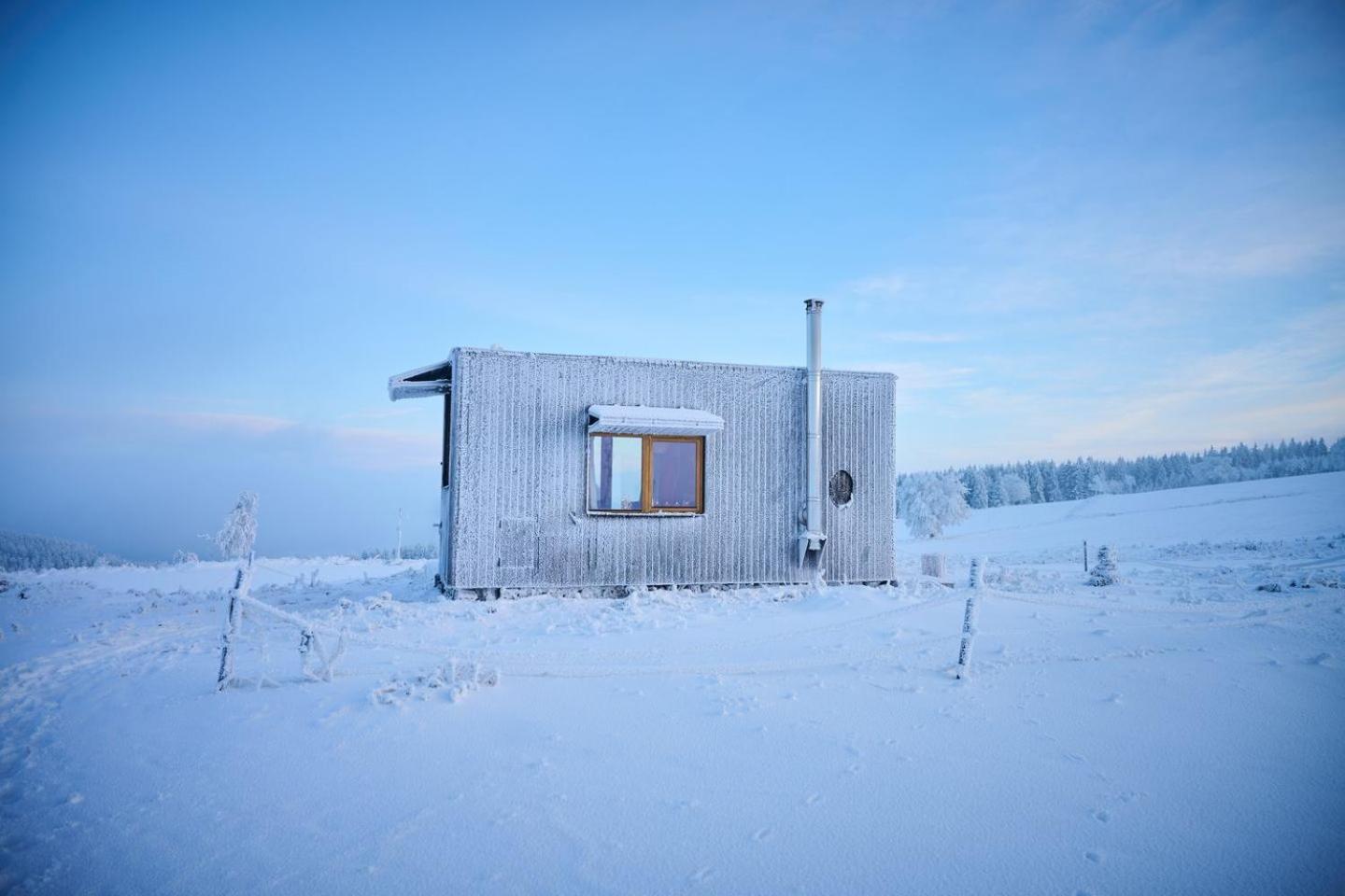 Na Malem Haji, Domek S Finskou Saunou Hora Svate Kateriny Exterior foto